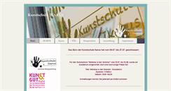 Desktop Screenshot of kunstschule-ikarus.de